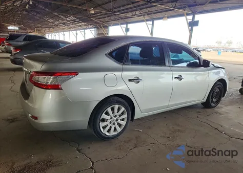 2015 Nissan Sentra S z USA, uszkodzony, nr VIN 3N1AB7AP4FY379945